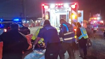 Niña colombiana perdió una pierna