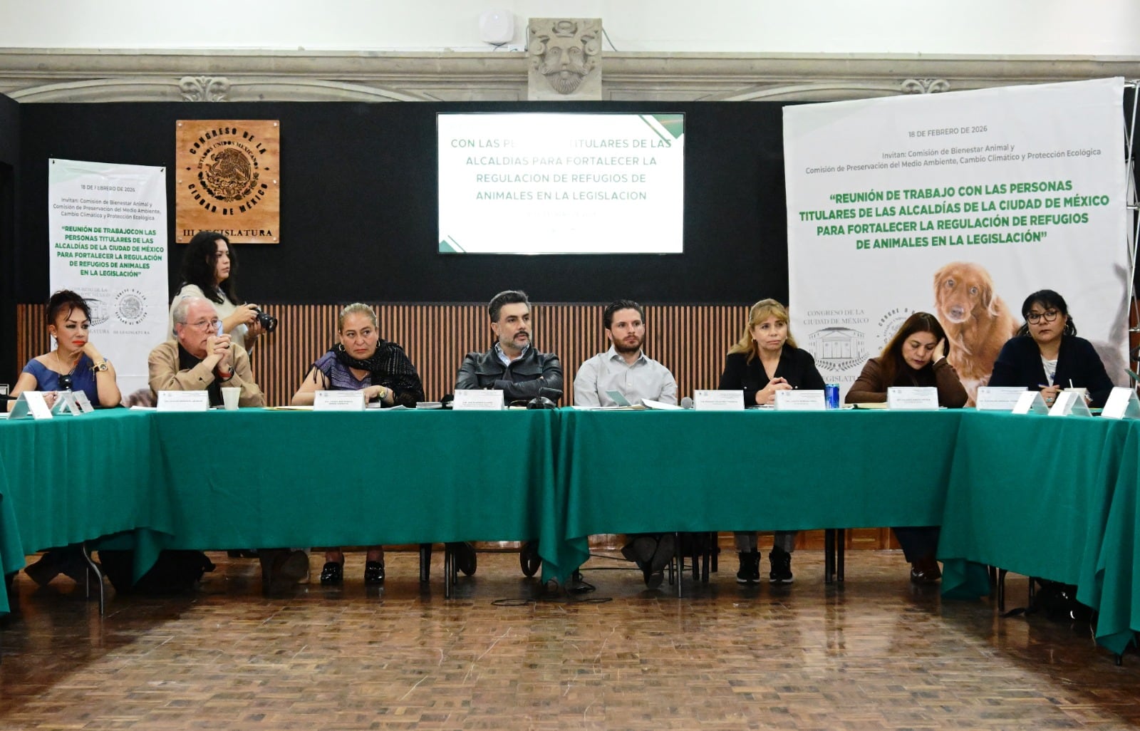 Congreso capitalino avanza en el fortalecimiento de los refugios. Foto: (Congreso CDMX)