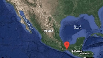 El sismo que se registró