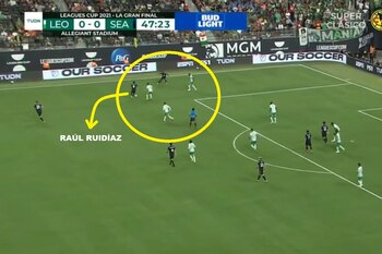 Raúl Ruidíaz inició gol de