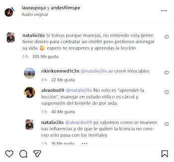 Laura Spoya es severamente criticada