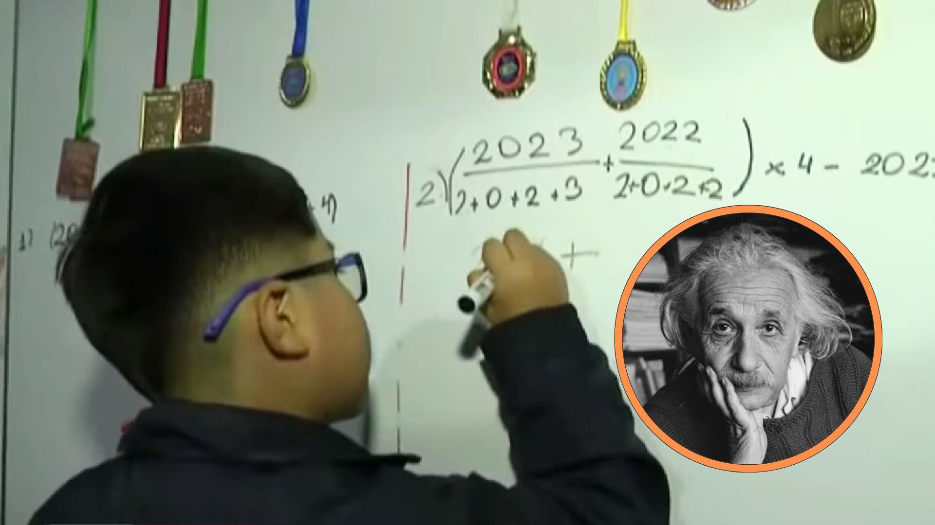 Niño ‘genio’ peruano que quiere ser como Albert Einstein participará en torneo de matemática en Canadá - TV Perú