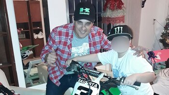 Omar Galdeano con su otro