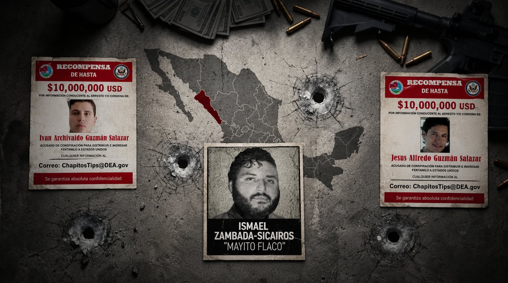 La Embajada señaló que algunos exfuncionarios ecuatorianos habrían aceptado sobornos para interferir en procesos judiciales, electorales y públicos en beneficio de redes como el Cártel de Sinaloa y el Cártel Jalisco Nueva Generación. (Infobae)