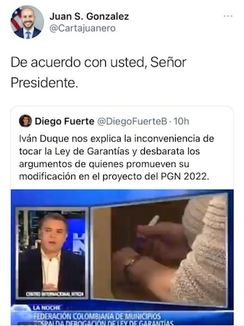 Trino de Juan Sebastián González,