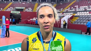 Sabrina, mejor voleibolista de la Copa Sudamericana, afirma que podría jugar en la Liga Peruana: “Si llega una propuesta, por qué no aceptarla”