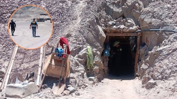Inspeccionan labores mineras cerca de las Líneas de Nasca y hallan cuatro bocaminas, equipos y construcciones rústicas en siete hectáreas