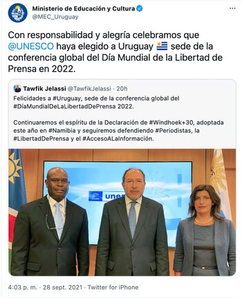 Se realizarán en Uruguay las