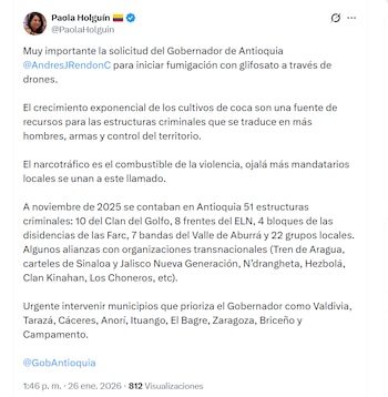 Paola Holguín destacó la importancia