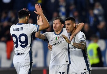 Lautaro Martínez anotó un gol