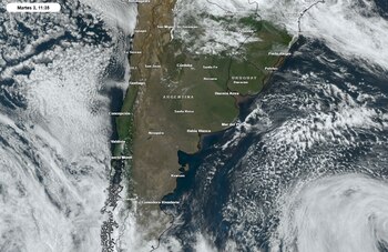 La zona más fría en