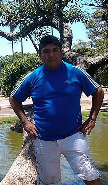 Pablo David Zamorano, la víctima,