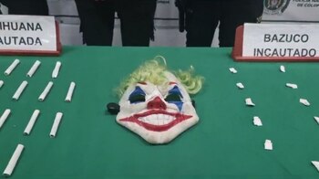 Los delincuentes utilizaban una máscara