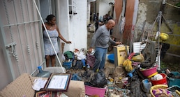 Las lluvias intensas en República Dominicana ya han provocado un fallecimiento y cuantiosos daños