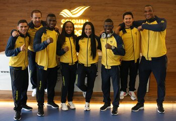 La Selección Colombia de Boxeo con la tristeza por las decisiones de los jueces pero con la cabeza en alto para Paris 2024