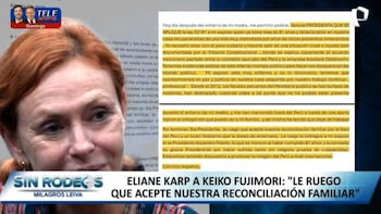 Eliane Karp solicita a Keiko Fujimori que Alejandro Toledo cumpla su pena en casa: abogado explica si es posible. Captura: Sin Rodeos.