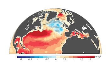 El enfriamiento del Atlántico Norte contrasta con el calentamiento global y altera la corriente en chorro provocando bloqueos atmosféricos sobre Europa