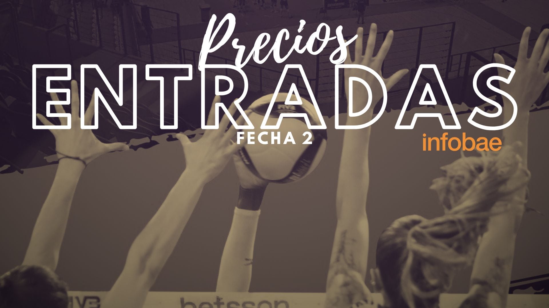Entradas para la fecha 2 de la Liga Peruana de Vóley 2026/2027