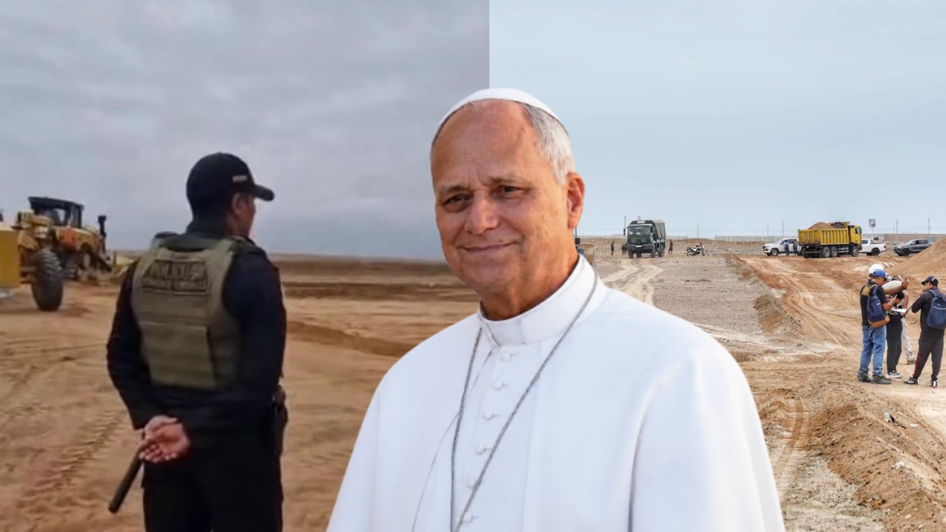 Refuerzan vigilancia en las Pampas de Pimentel tras denuncia por presunta extorsión a obra que recibirá al papa León XIV
