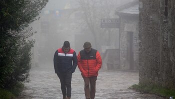 Nieve, niebla y oleaje activan