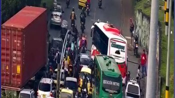 Caos en la movilidad en