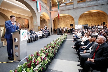 Gerardo Fernández Noroña organizó un