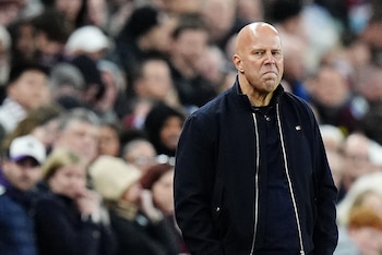 FILED - 15 May 2026, United Kingdom, Birmingham: FILE PHOTO - Liverpool head coach Arne Slot stands on the touchline during the English Premier League match between Liverpool and Aston Villa at Villa Park. Photo: Jacob King/PA Wire/dpa