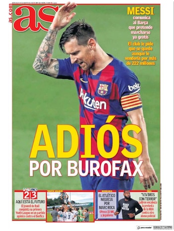 Tapas diarios del mundo MESSI SF