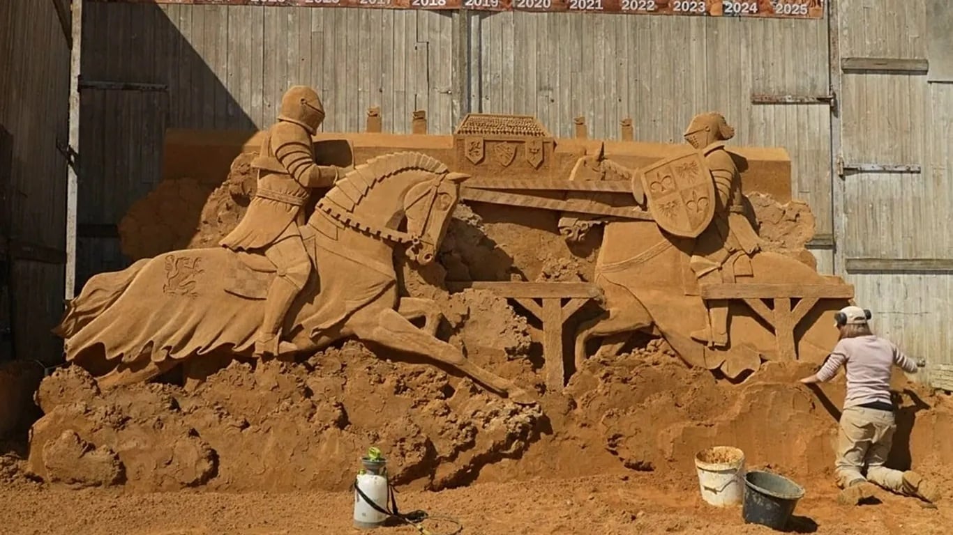 Dragones, reyes y arena: el festival medieval de Dinamarca que ya mueve a 60.000 personas