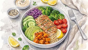 Plato equilibrado: cuáles son las pautas que permiten combinar alimentos sin seguir fórmulas rígidas