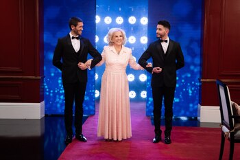 Así hizo su ingreso Mirtha