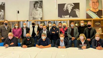 Pablo Moyano y Sergio Sasia