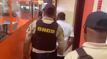 La DNCD sostuvo que la ruta de narcotráfico buscaba trasladar droga desde República Dominicana hacia Europa con destino Madrid. (Cortesía: Dirección Nacional de Control de Drogas)