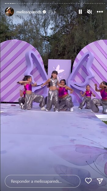 Melissa Paredes mostró baile de