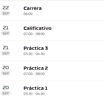 Horarios en México para el