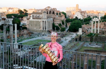 Tadej Pocagar es el actual