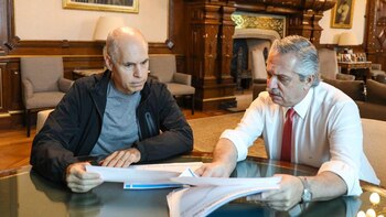 El presidente Alberto Fernández y