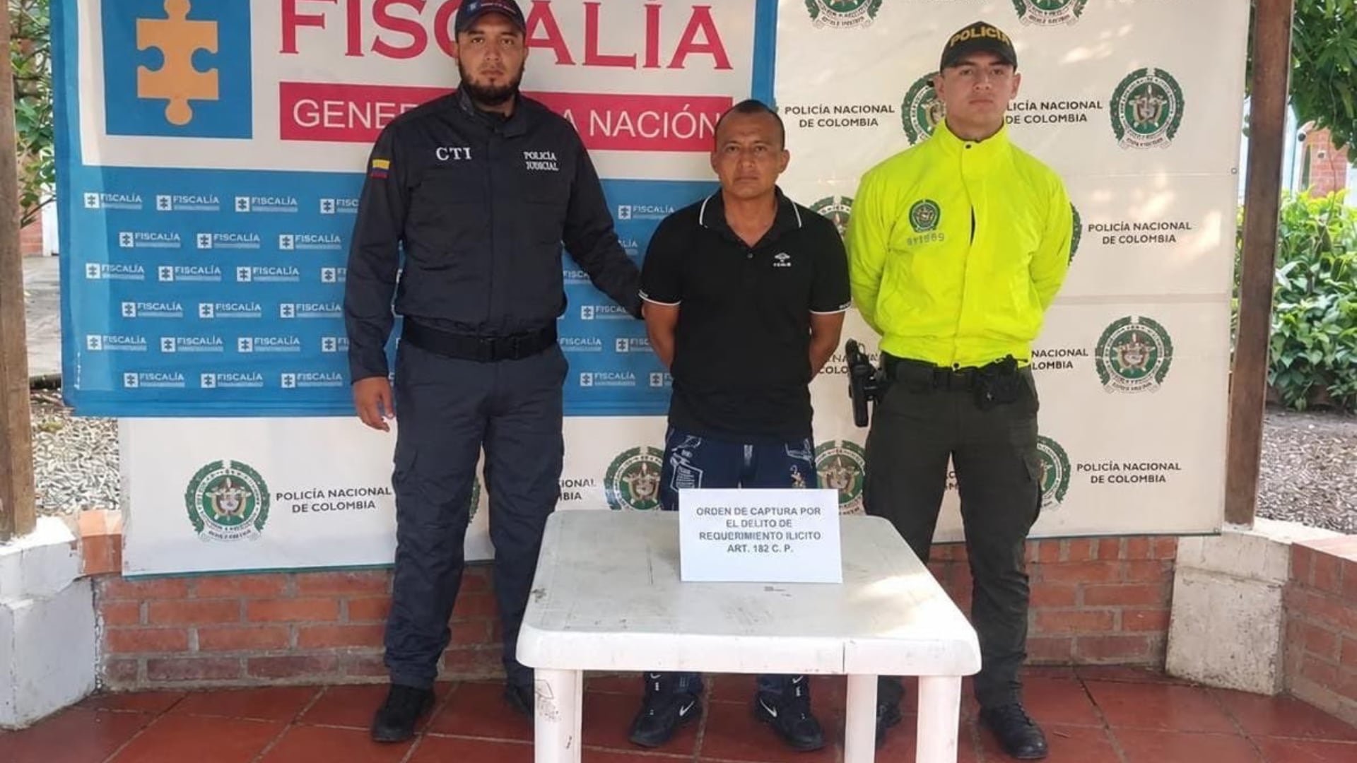 “Chichero” fue capturado en Santander de Quilichao, Cauca, por orden judicial, según informó el presidente Abelardo de la Espriella - crédito @ABDELAESPREILLA/c