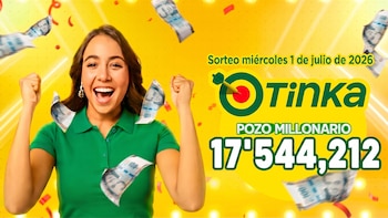 Resultados ganadores de la Tinka este miércoles 1 de julio del 2026