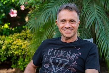 Sergio Lapegüe y la alegría