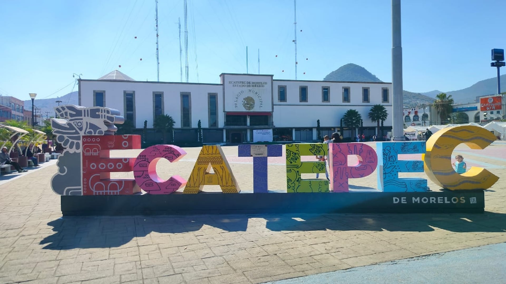 Palacio municipal de Ecatepec de Morelos (Jorge Contreras/Infobae México)