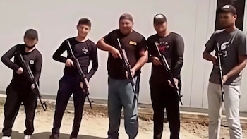 Los grupos armados que estaban