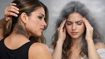 Hiperandrogenismo, manchas negras en el cuello y neblina mental: los nuevos síntomas y condiciones descubiertos que padecen las mujeres con ovario poliquístico