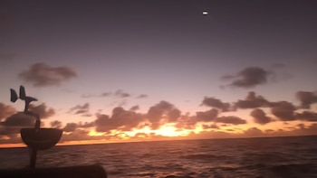 Uno de los hermosos amaneceres