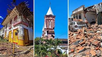 Impresionantes imágenes: así quedaron algunos de los pueblos más emblematicos de Colombia luego del terremoto