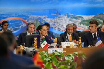 Claudia Sheinbaum, Brasil, G20