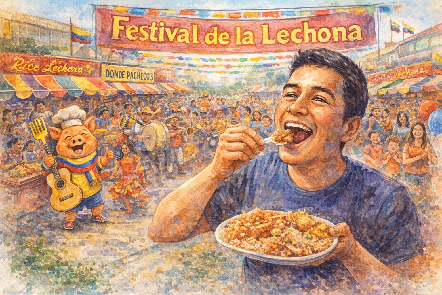 Bogotá se alista para tres días de lechona, música y folclor en junio de 2026