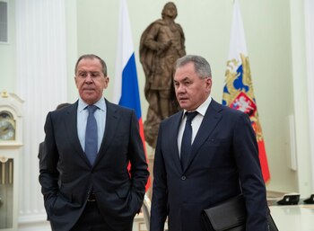 Los ministros rusos de asuntos