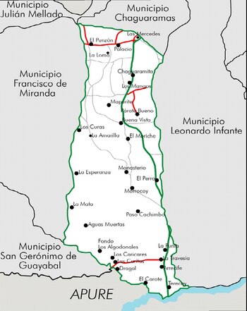 El municipio Las Mercedes del