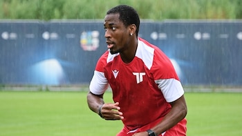 El delantero nigeriano con paso